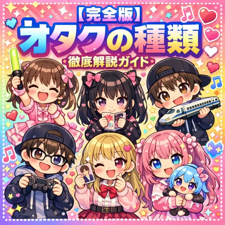 オタクの種類を徹底解説する完全ガイド - おたぽる